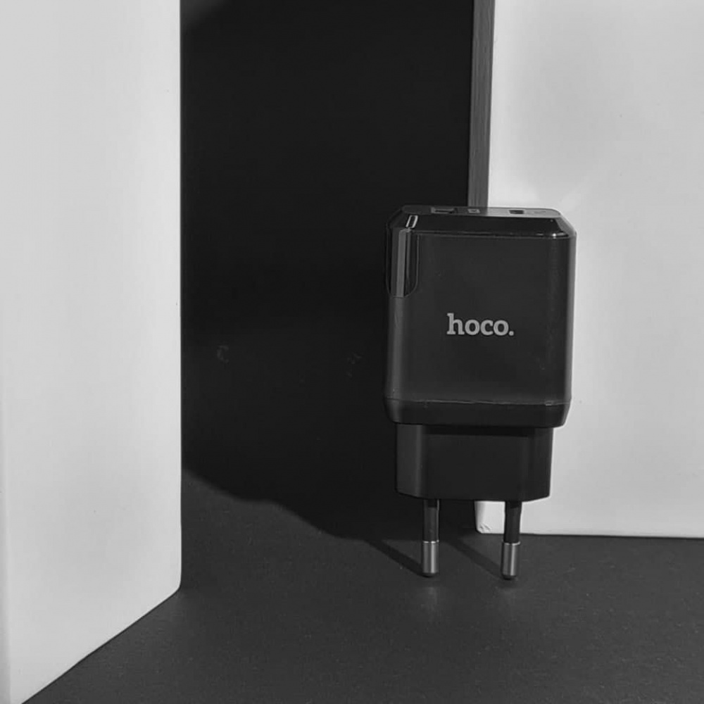 СЗУ Hoco N5 Favor PD20W+QC3.0 Type-C + USB - фото 1