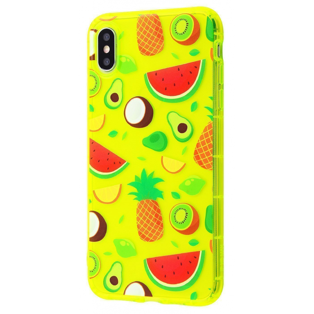 Fruit Cocktail Case (TPU) iPhone Xs Max - фото 13