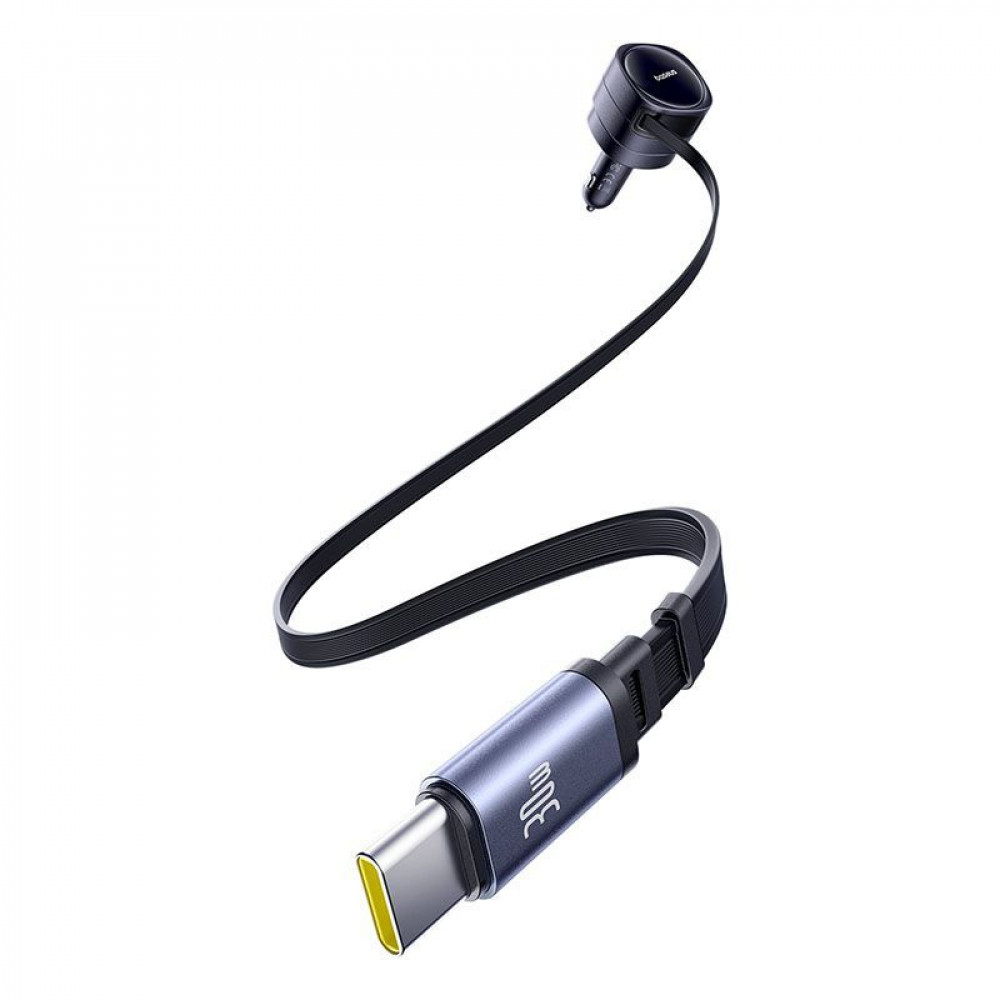 АЗП Baseus Enjoyment Max 60W (Retractable 2xType-C Cables) — Придбати в Україні - фото 6