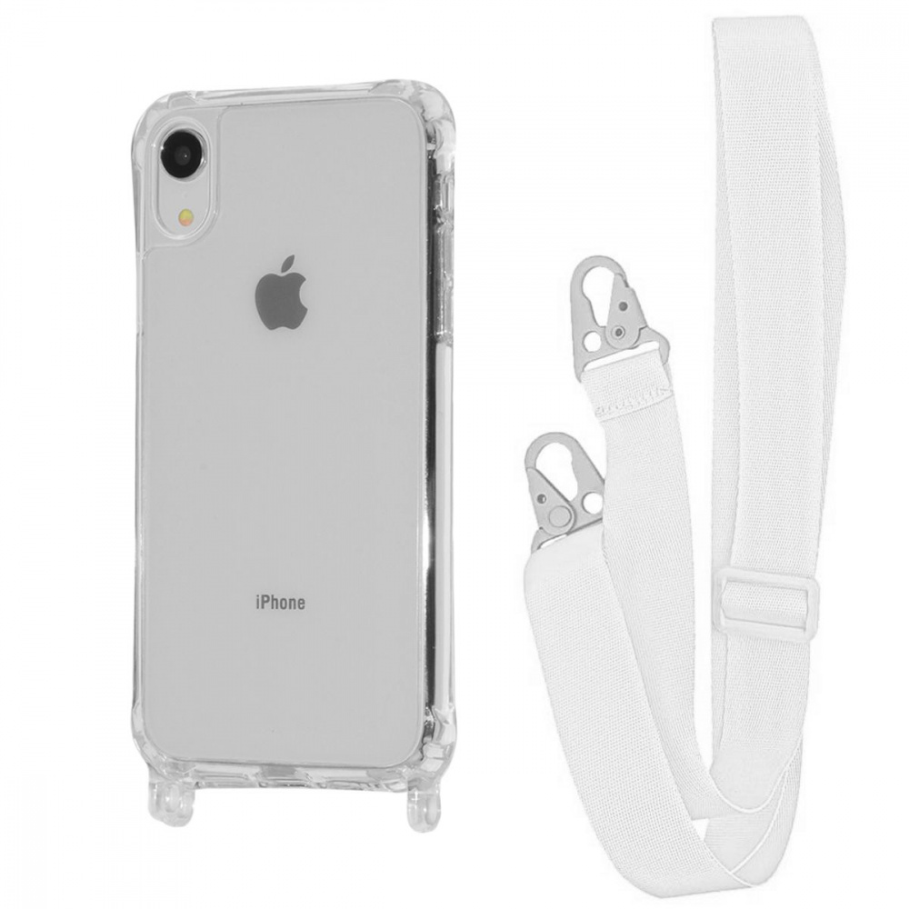 Чехол WAVE Clear Case with Strap iPhone Xr - фото 8