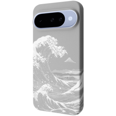 white waves