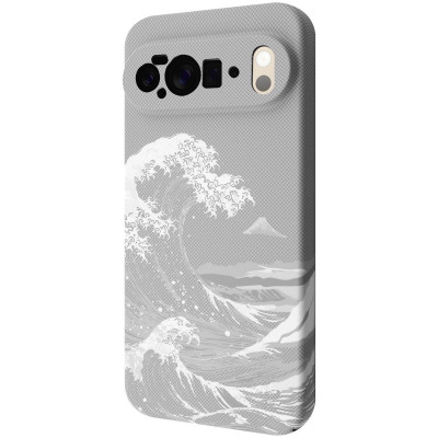 white waves