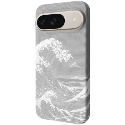 white waves