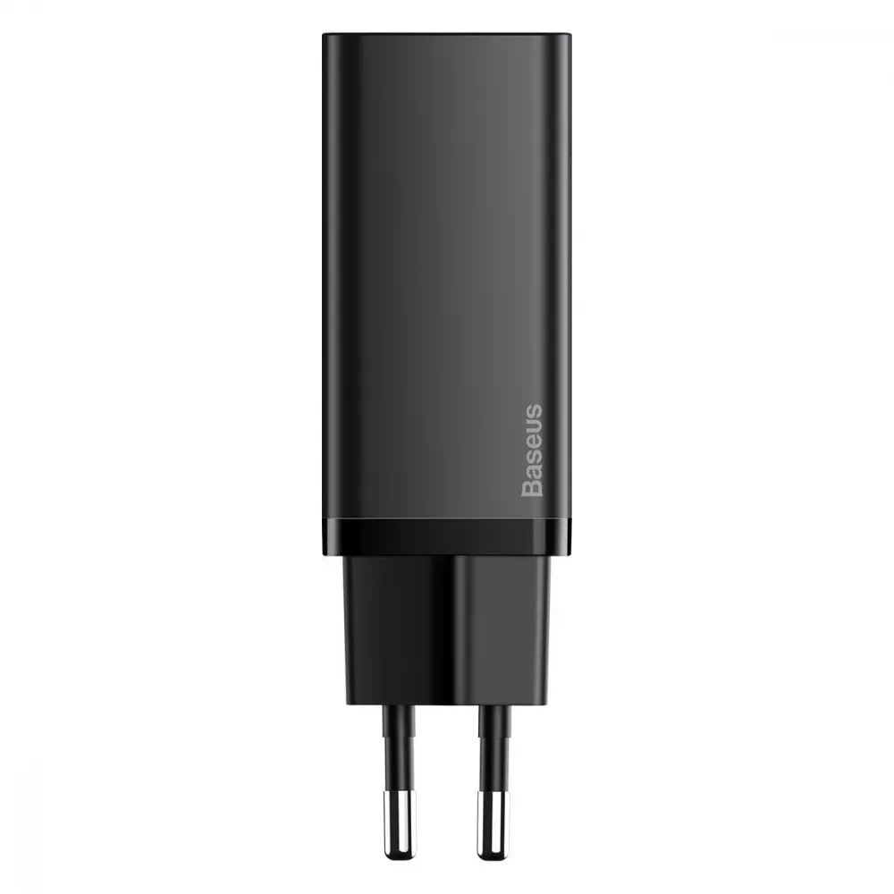 СЗУ Baseus GaN2 Lite Quick Charger 65W (1 Type-C + 1 USB) - фото 9
