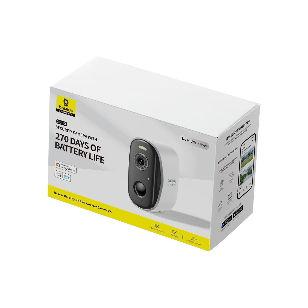 Набор камер Baseus Security N1 Plus Outdoor 2K (2pcs)