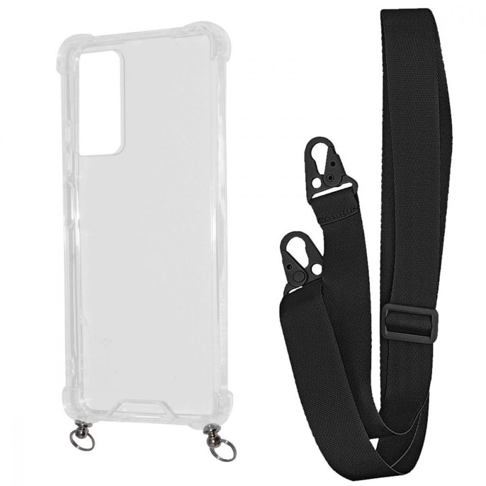 Чохол WAVE Clear Case with Strap Xiaomi Redmi Note 11 4G/Redmi Note 11S — Придбати в Україні - фото 3