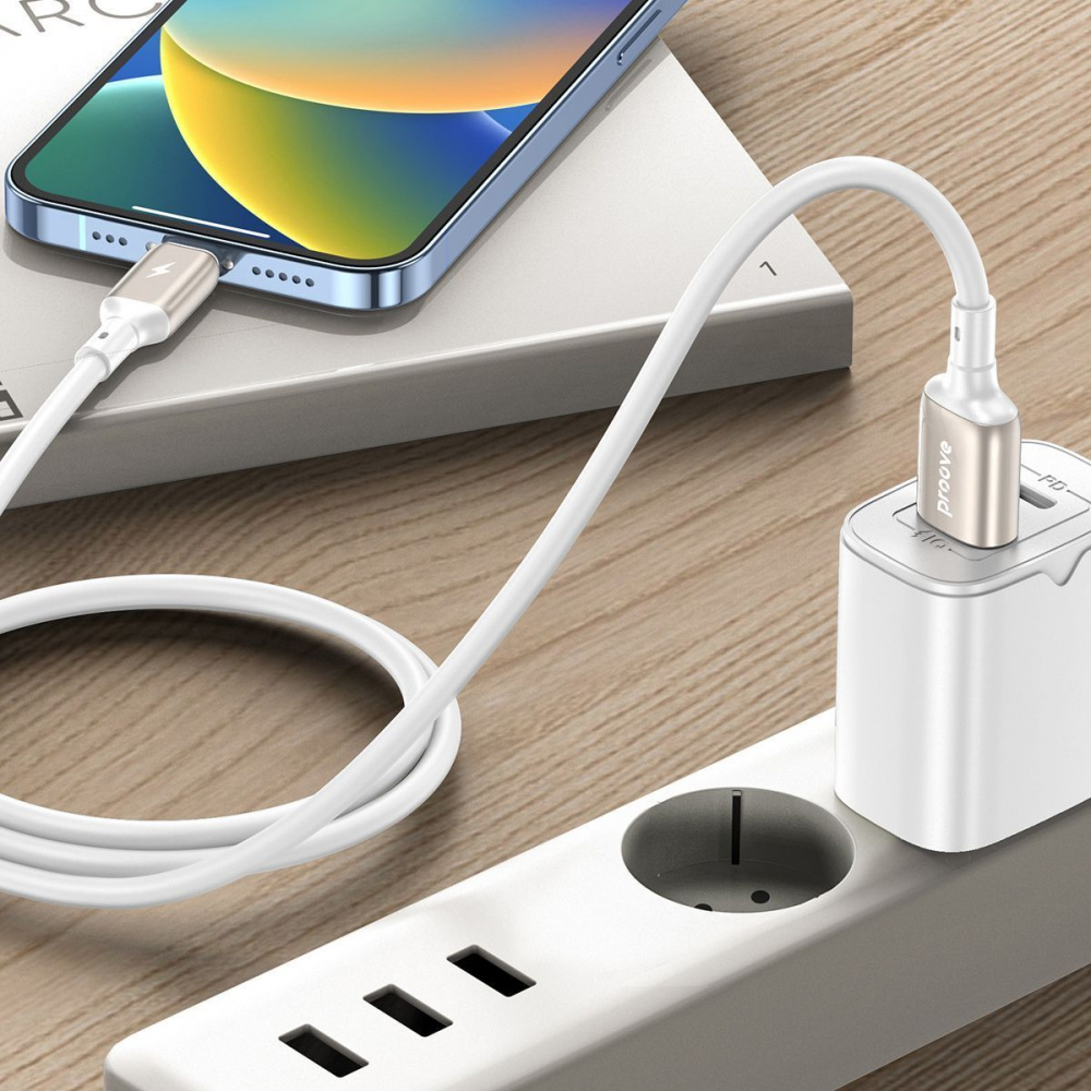 Кабель Proove Flex Metal USB to Lightning 2.4A (1m) — Придбати в Україні - фото 2
