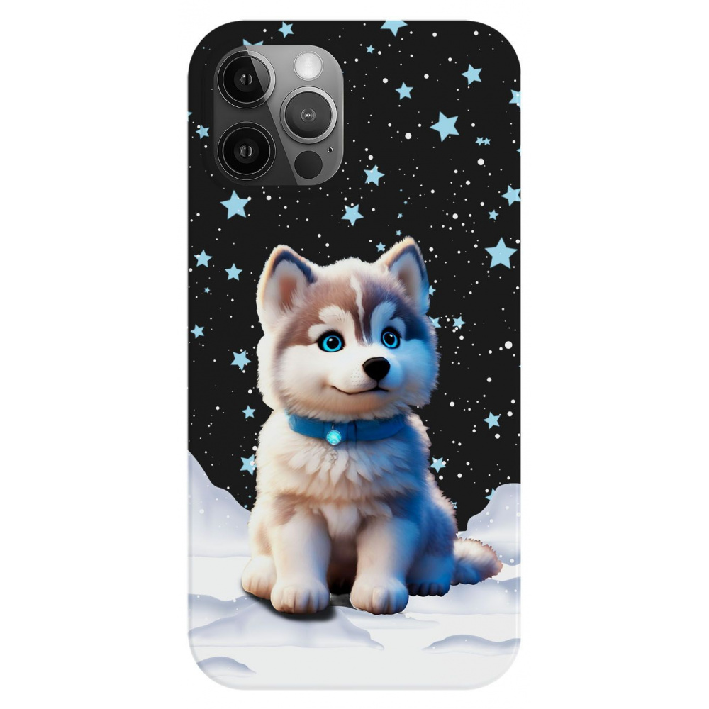 Чехол WAVE Snowy animals Black Matt iPhone 11 (stock)