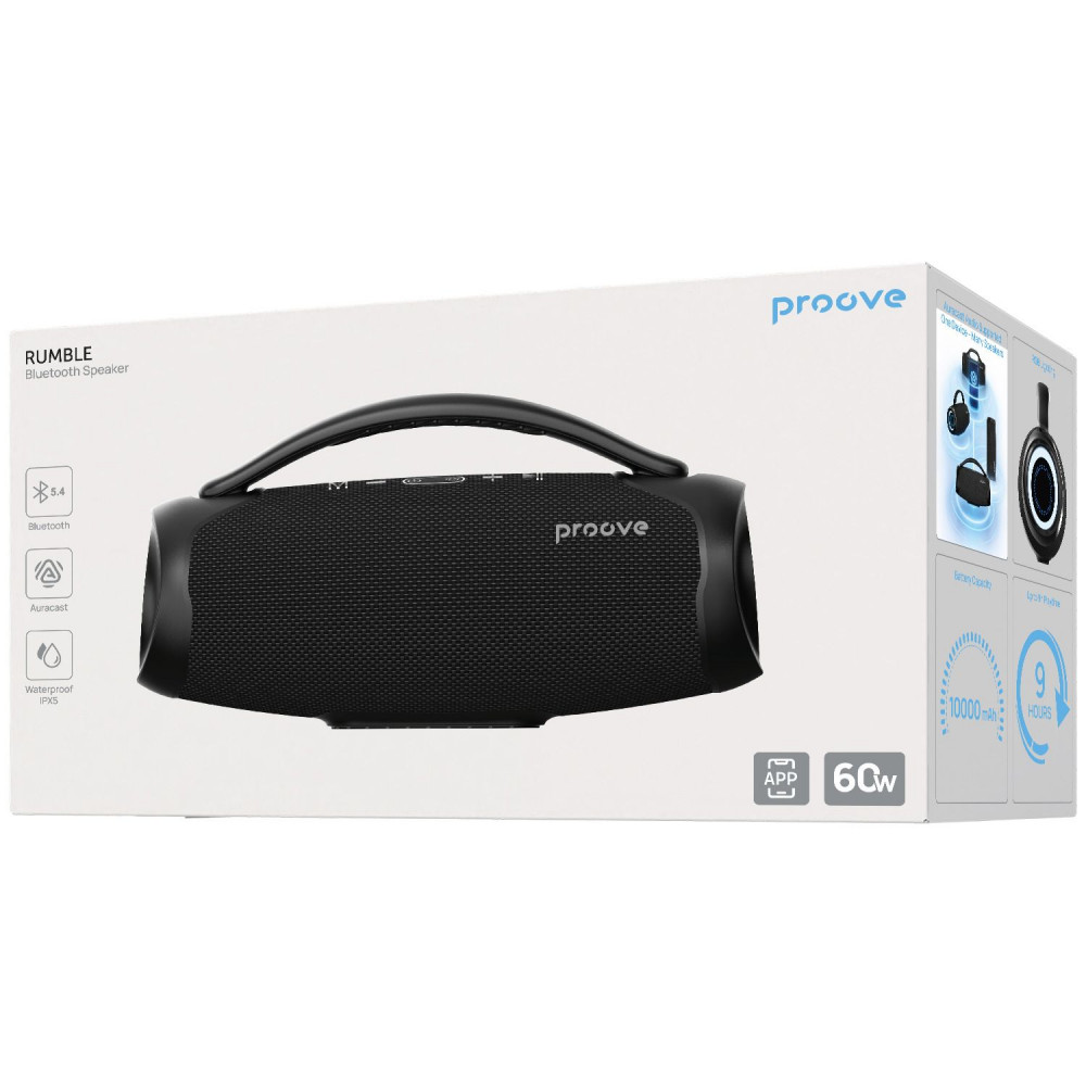 Портативна акустика Proove Rumble 60W (APP) — Придбати в Україні - фото 1