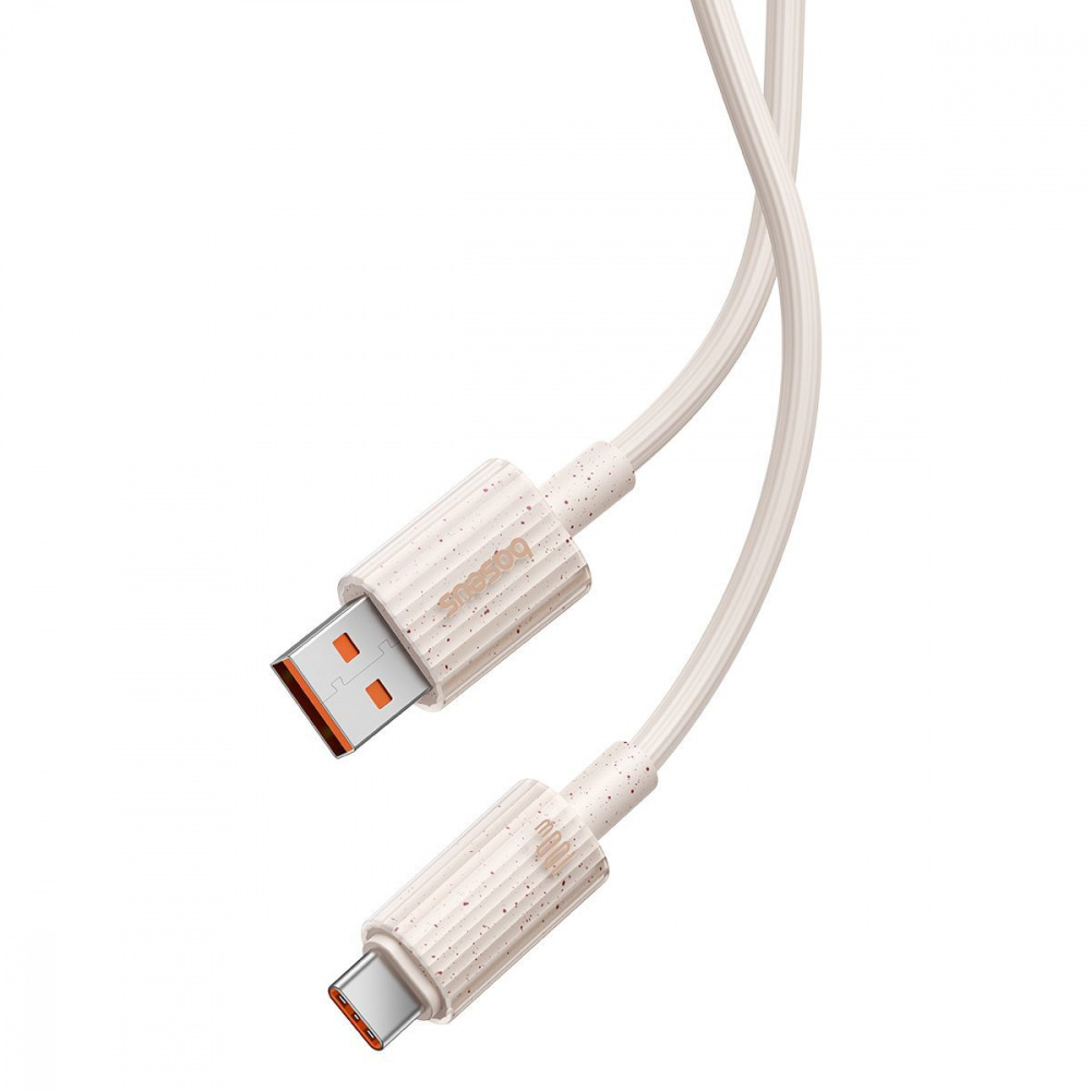 Кабель Baseus Habitat Series Fast Charging Cable USB to Type-C 100W 2m - фото 2