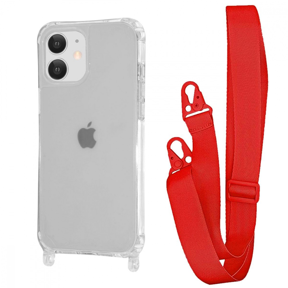Чехол WAVE Clear Case with Strap iPhone 11 - фото 9