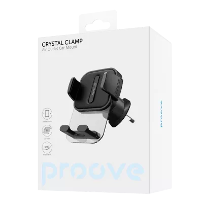 Автомобільний тримач Proove Crystal Clamp Air Outlet Car Mount — Придбати в Україні