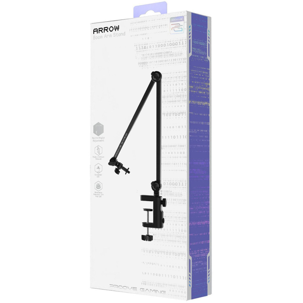 Пантограф для мікрофону Proove Gaming Arrow black (PMAR00010001) Чорний на малюнкі №2