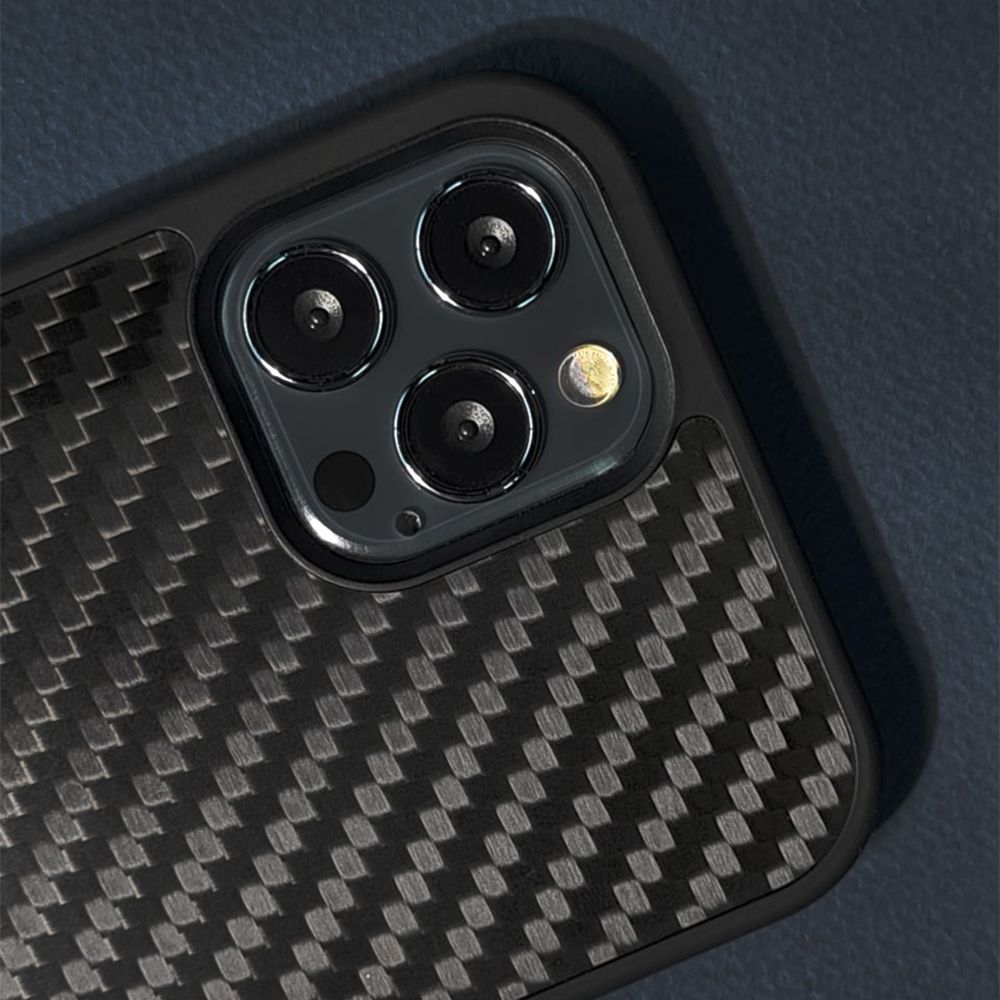 Чехол WAVE Premium Carbon Edition Case with MagSafe iPhone 14 Plus/15 Plus - фото 7