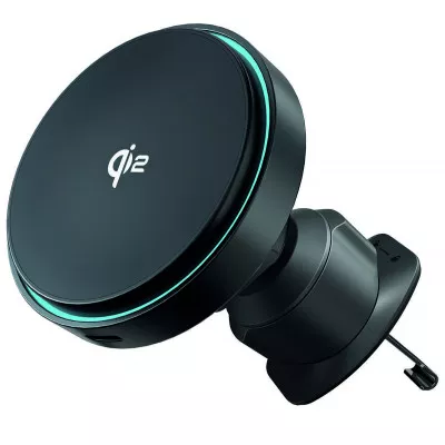 Автомобільний тримач з Бездротовим ЗП Proove Light Circle Qi2 15W — Придбати в Україні