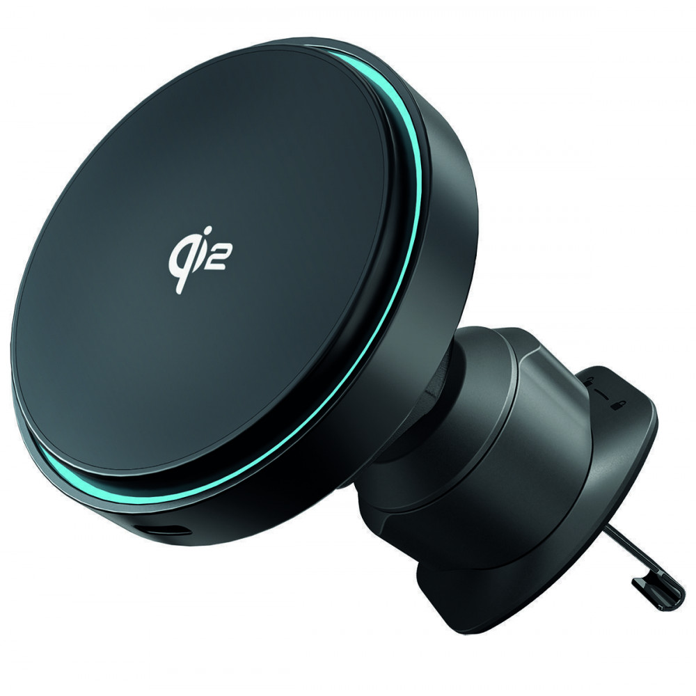 Автомобільний тримач з Бездротовим ЗП Proove Light Circle Qi2 15W — Придбати в Україні