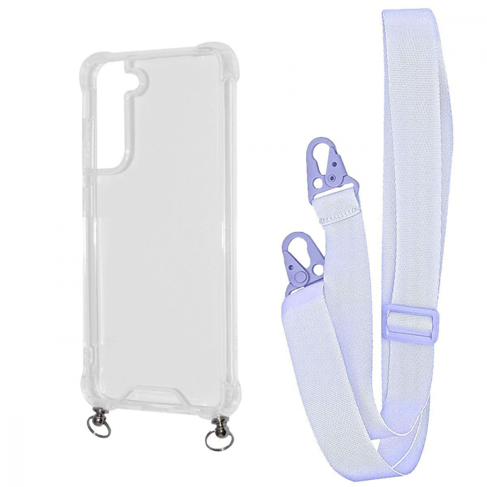 Чохол WAVE Clear Case with Strap Samsung Galaxy S21 FE (G990B) — Придбати в Україні - фото 4