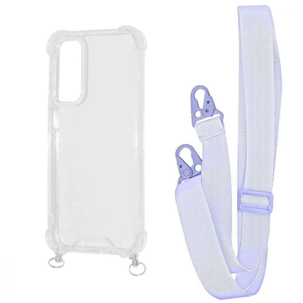 Чохол WAVE Clear Case with Strap Samsung Galaxy S23 FE — Придбати в Україні - фото 4