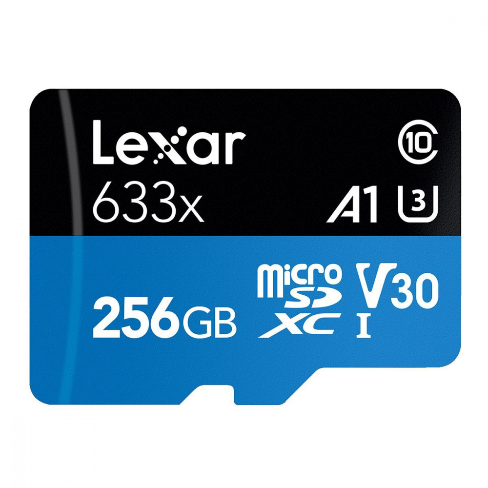 Накопитель Micro SDXC Card LEXAR 633x (Class 10 UHS-I U3) 256GB - фото 2