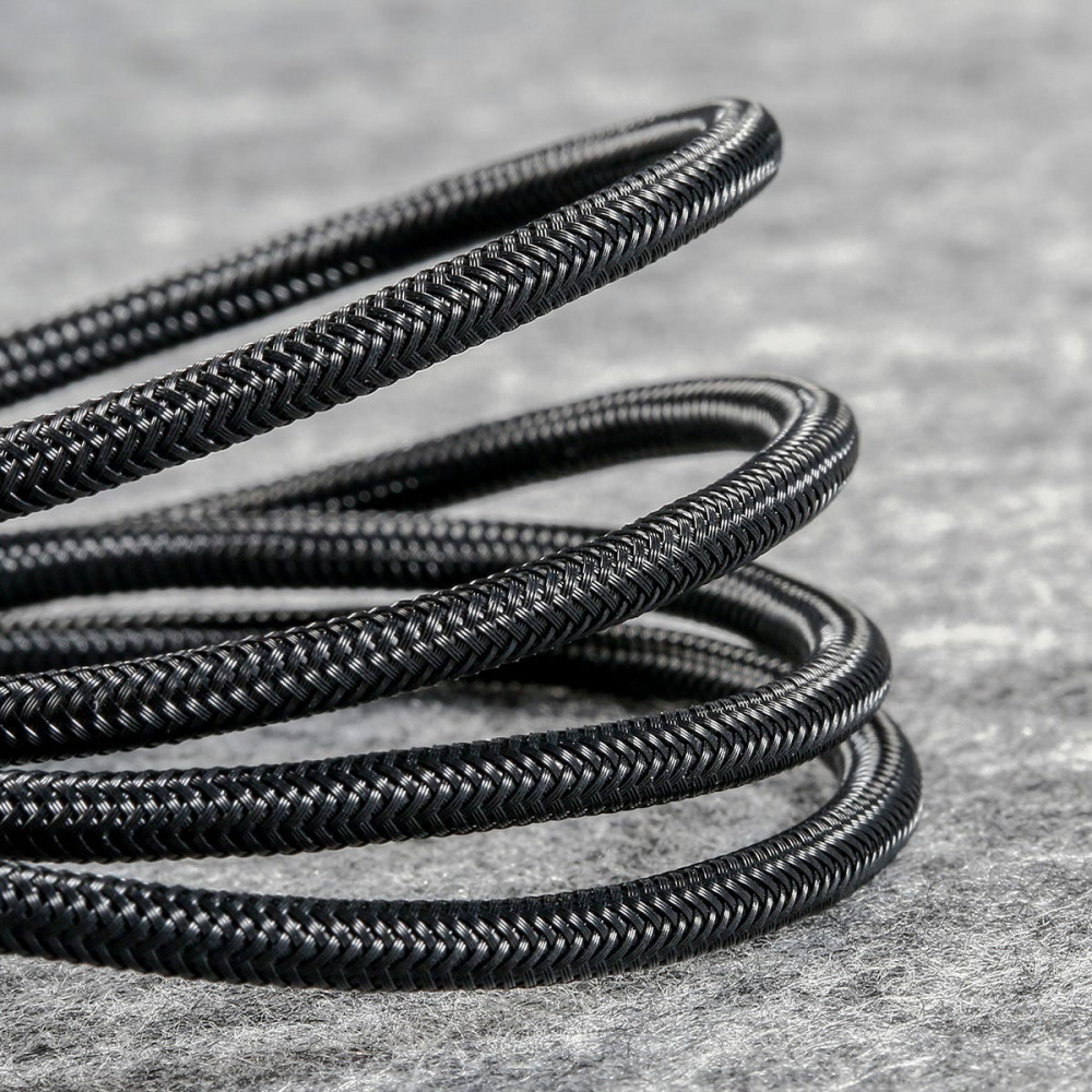 Кабель Baseus Fast 4-in-1 Cable (iP(2)+Type-C+Micro USB) 3.5A (1.2m) black (CA1T4-A01) Черный на картинке №4