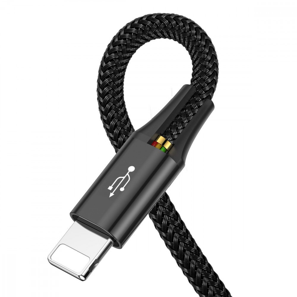 Кабель Baseus Fast 4-in-1 Cable (iP(2)+Type-C+Micro USB) 3.5A (1.2m) — Придбати в Україні - фото 5