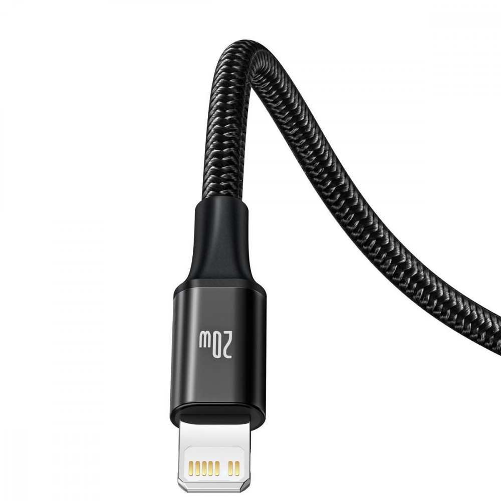 Кабель Baseus Rapid Series 3 in 1 Fast Charging Type-C to Micro USB+Lightning+Type-C 20W (1.5m) — Придбати в Україні - фото 3