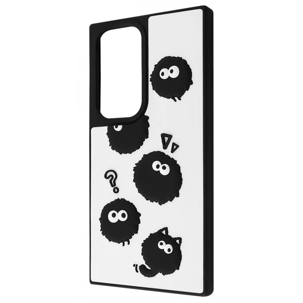 Чохол WAVE Doodle Case Samsung Galaxy S25 Ultra black fluffy на малюнкі №1
