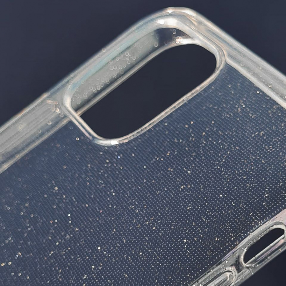Чохол High quality silicone with sparkles 360 protect iPhone X/Xs — Придбати в Україні - фото 5