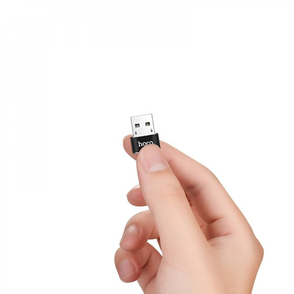 Переходник Hoco UA6 Type-C to USB - фото 5