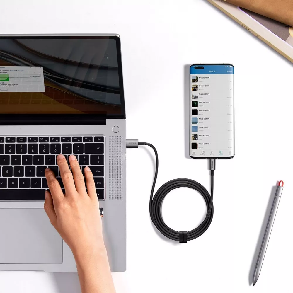 Кабель Baseus Superior Series Fast Charging Data Type-C 100W (1,5m) — Придбати в Україні - фото 7