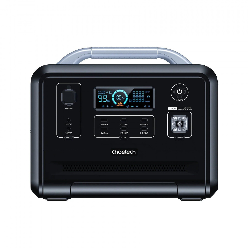 Портативна зарядна станція Choetech 1200W — Придбати в Україні