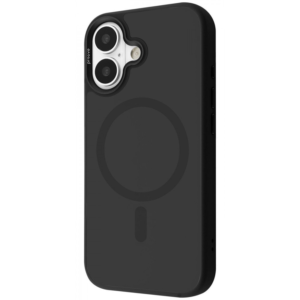 Чехол Proove Sapphire Case with Magnetic Ring iPhone 17 black titanium (PCSAIP170036) Черный титан на картинке №1