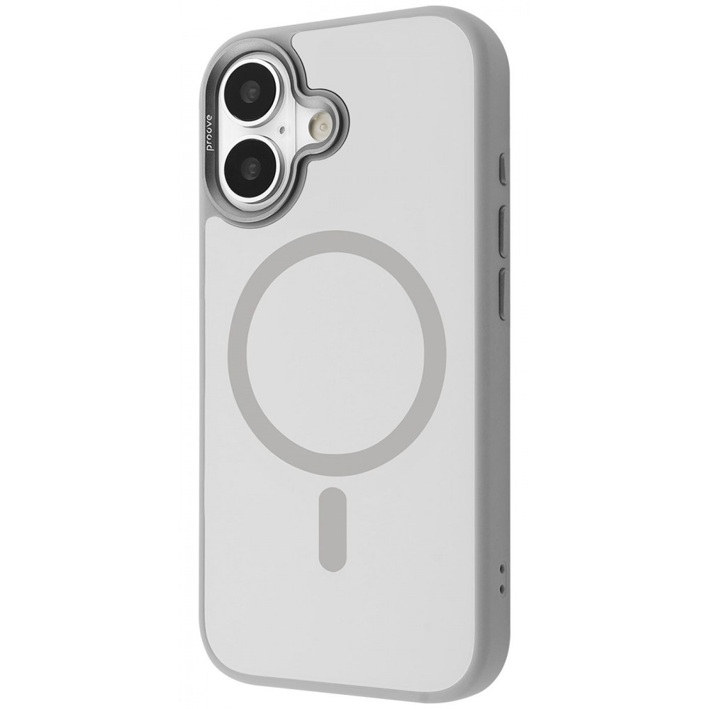 Чехол Proove Sapphire Case with Magnetic Ring iPhone 17 natural titanium (PCSAIP170027) Натуральный титан на картинке №1