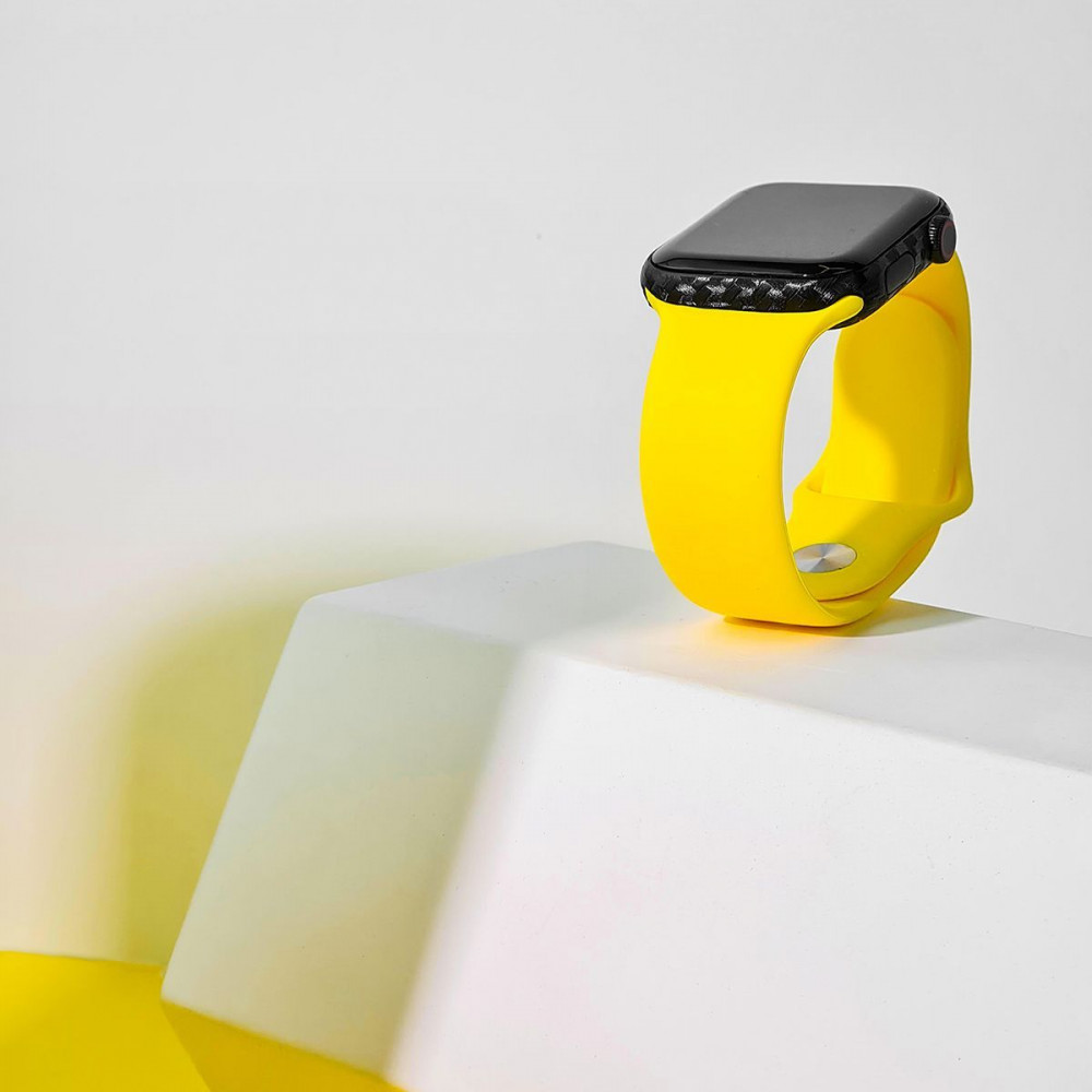 Ремешок Apple Watch Sport Band 42/44/45/46/49 mm (S/M & M/L) 3pcs white (6702) Белый на картинке №3