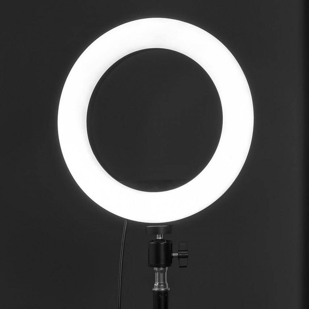 Кольцевая светодиодная LED лампа M20 8" 20cm - фото 5