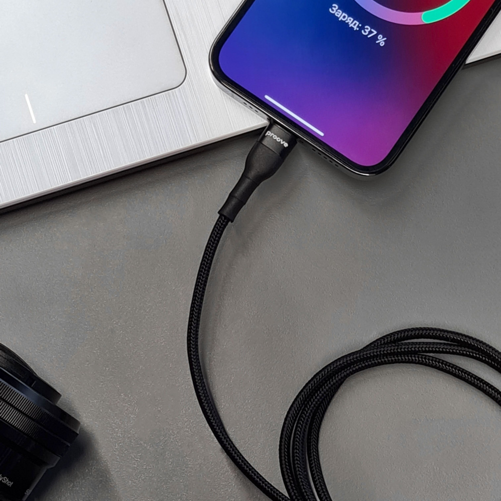 Кабель Proove Weft USB to Lightning 2.4A (1m) — Придбати в Україні - фото 4