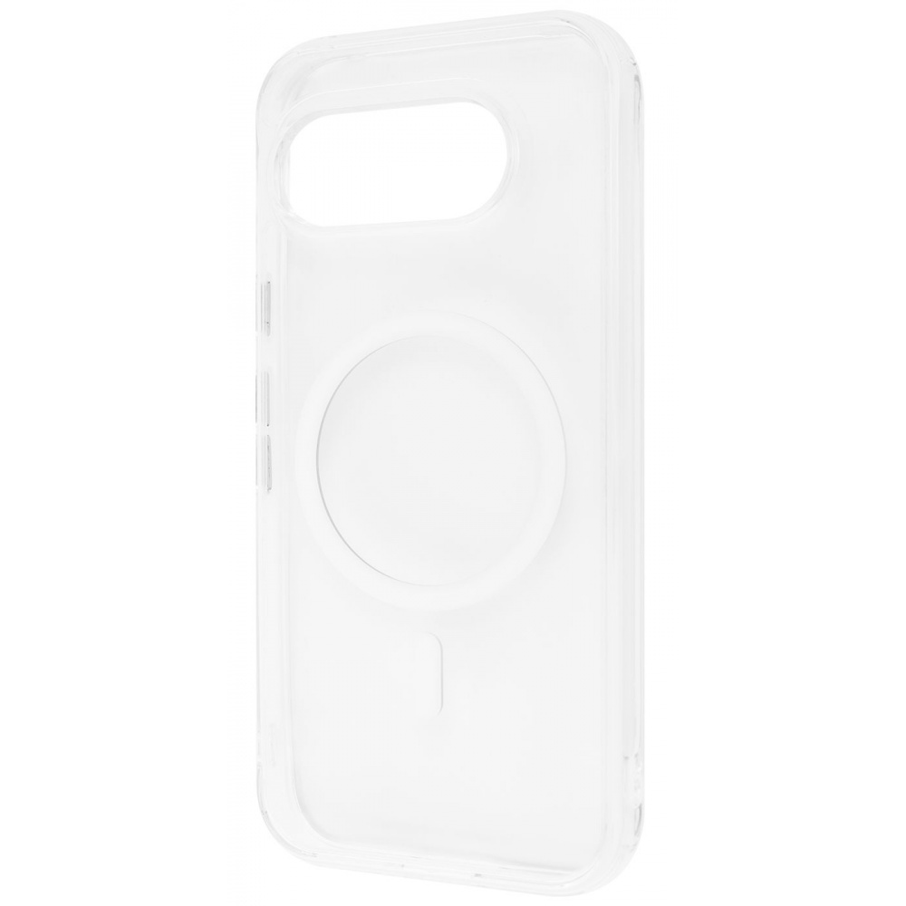Чохол WAVE Clear Case (PC+TPU) with Magnetic Ring Google Pixel 9A clear на малюнкі №1
