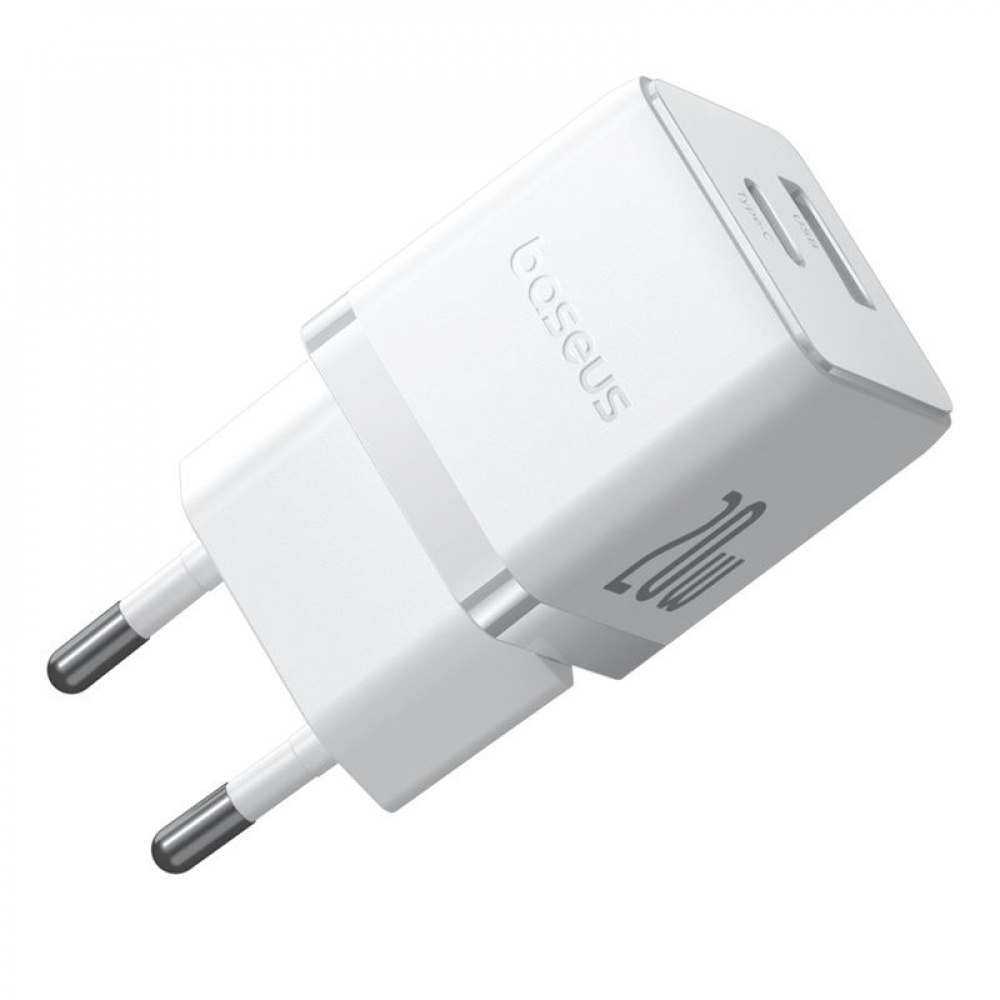 СЗУ Baseus Palm Fast Charger Type-C+USB 20W (With Cable Type-C to Type-C 60W 1m) - фото 13