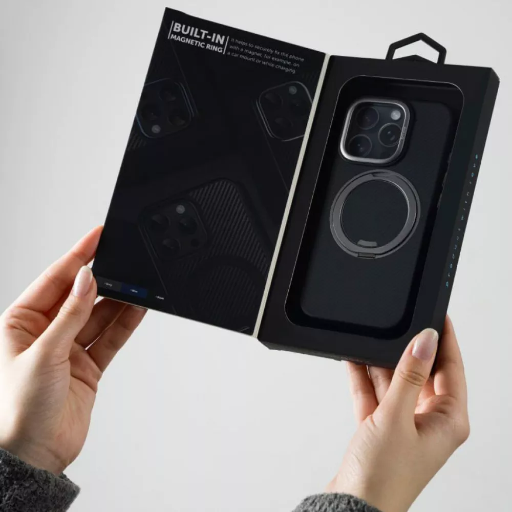 Чехол Proove Reinforce Case with Magnetic Ring iPhone 13 Pro Max - фото 3