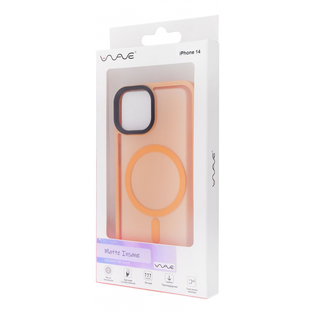 Чехол WAVE Matte Insane Case with MagSafe iPhone 14 - фото 2
