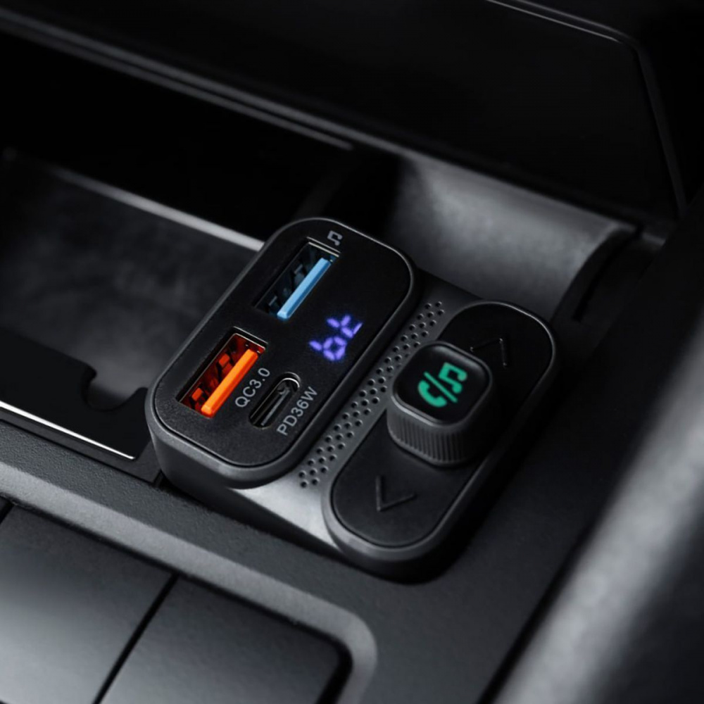 АЗП Proove FM Launcher Luxor SE 36W (PD+QC3.0) Type-C+USB — Придбати в Україні - фото 9