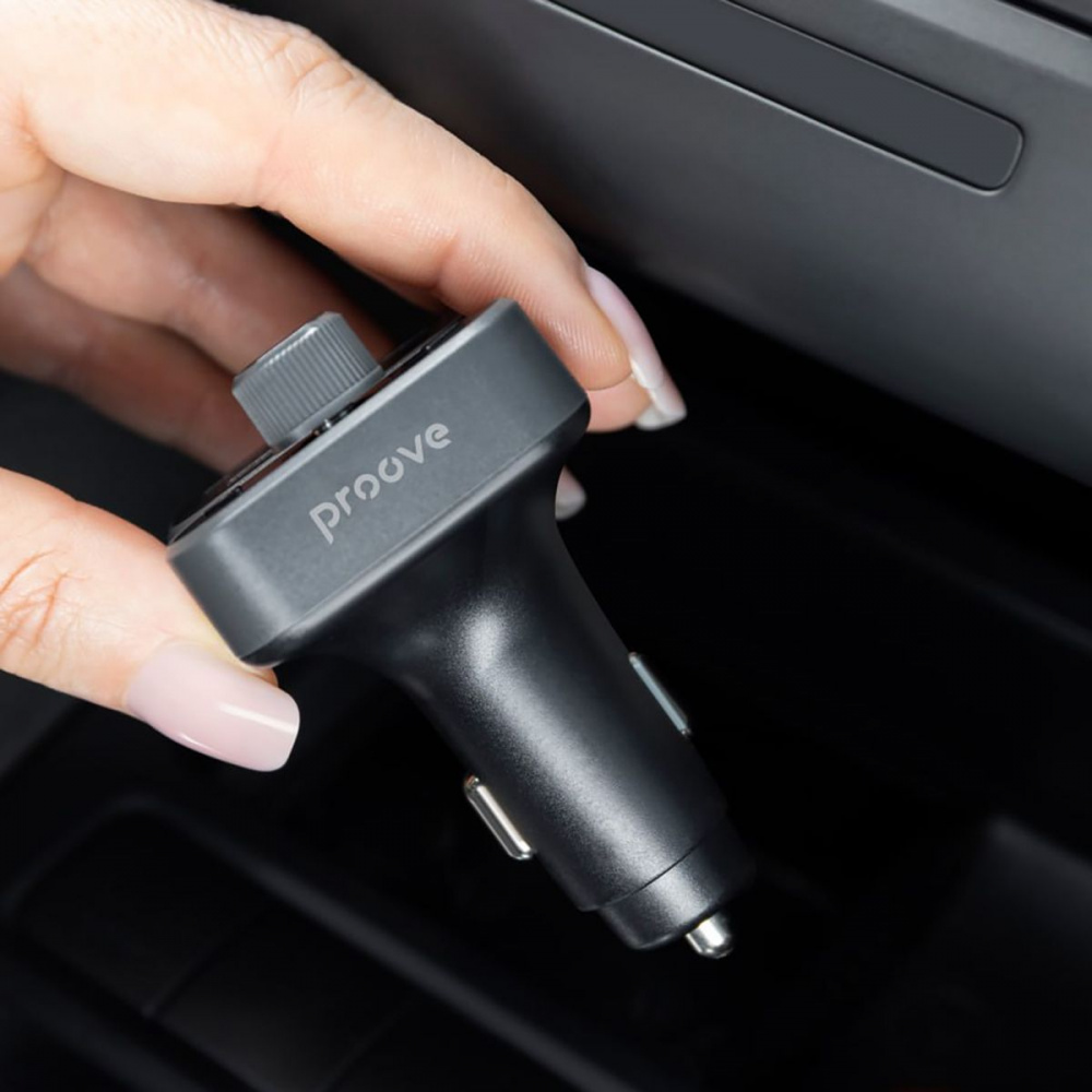 АЗП Proove FM Launcher Luxor SE 36W (PD+QC3.0) Type-C+USB — Придбати в Україні - фото 7