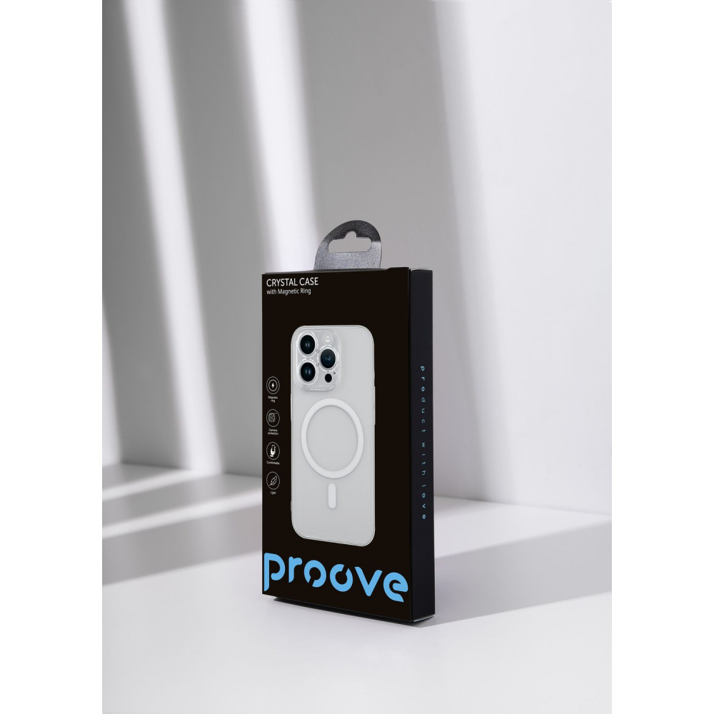 Чохол Proove Crystal Case with Magnetic Ring iPhone 13 Pro Max — Придбати в Україні - фото 8