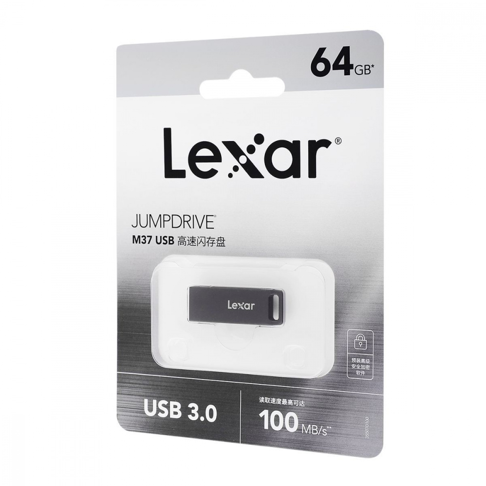 USB флеш-накопитель LEXAR JumpDrive M37 (USB 3.0) 64GB