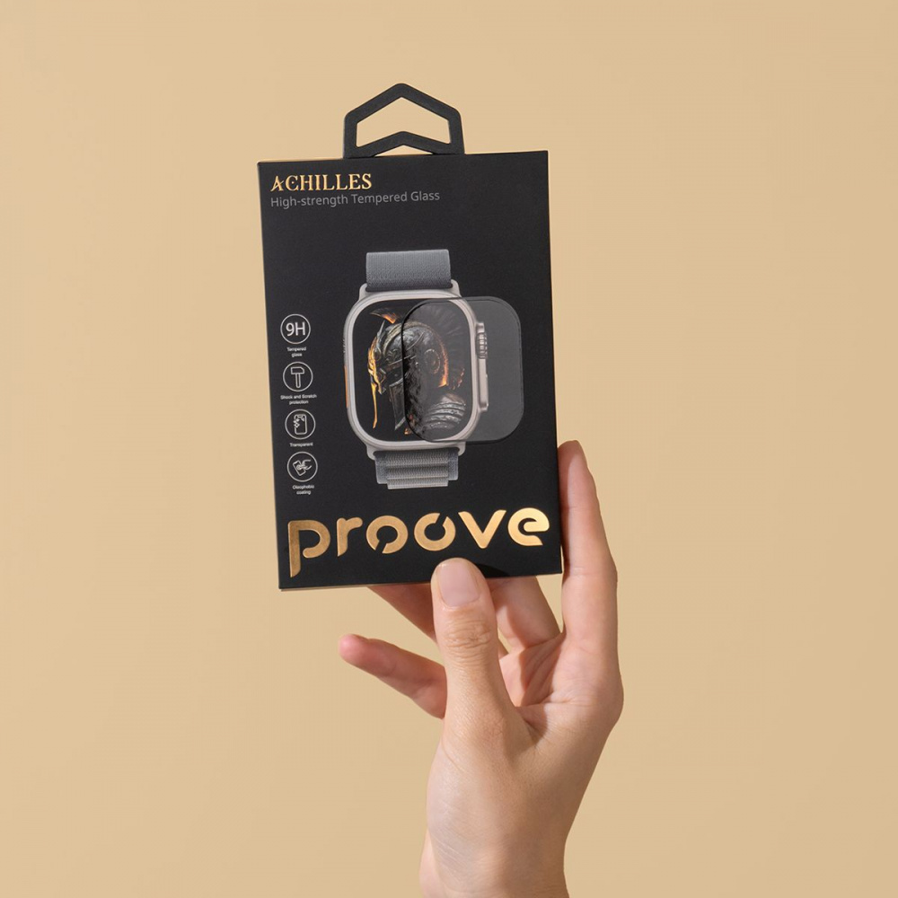 Защитное стекло Proove Achilles Apple Watch Ultra/Watch Ultra 2/3 49 mm - фото 3