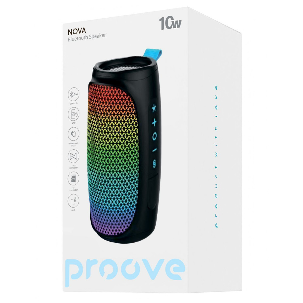 Портативна Акустика Proove Nova 10W (APP) — Придбати в Україні - фото 1