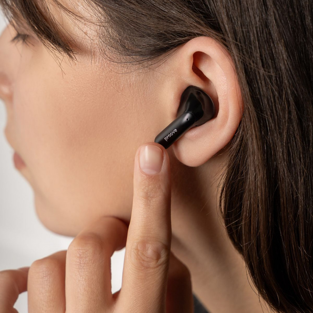 Беспроводные наушники Proove Logic TWS (APP) white (TWLT54002202) Белый на картинке №17