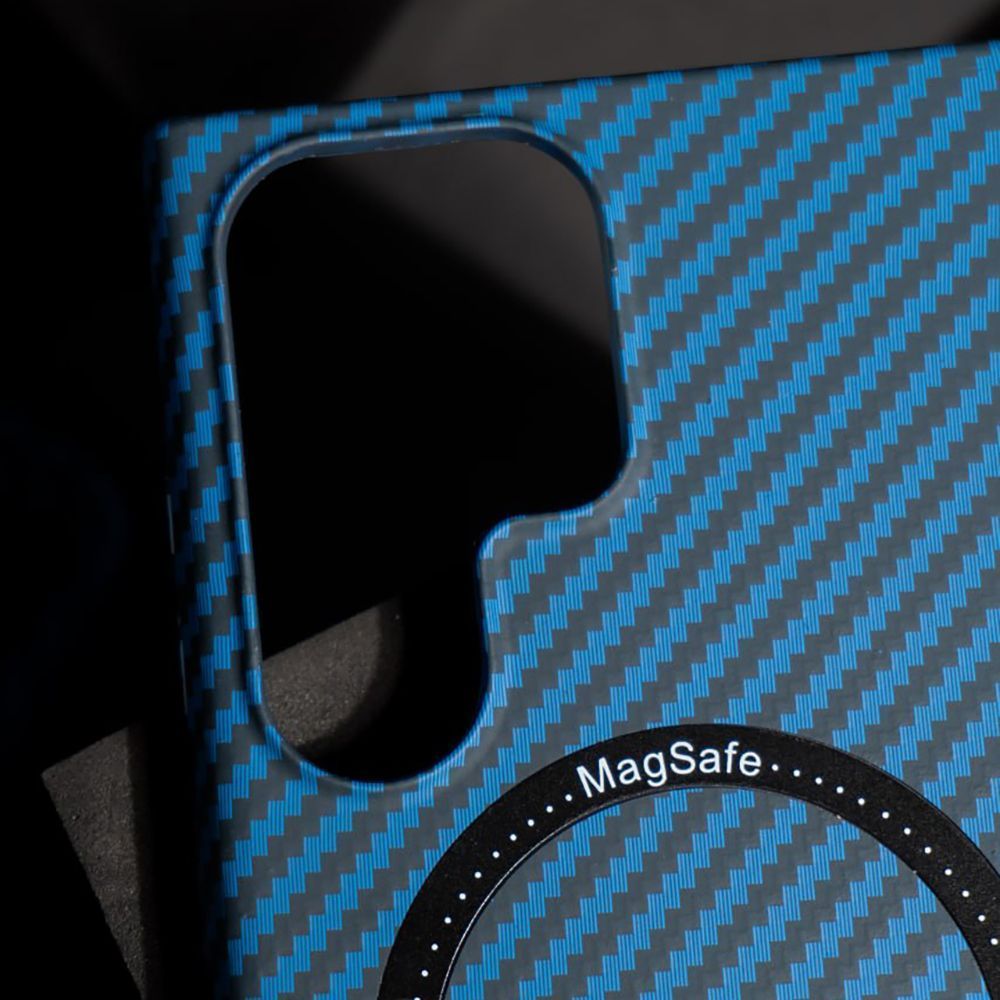 Чехол WAVE Carbon Case with Magnetic Ring Samsung Galaxy S23 Plus - фото 3