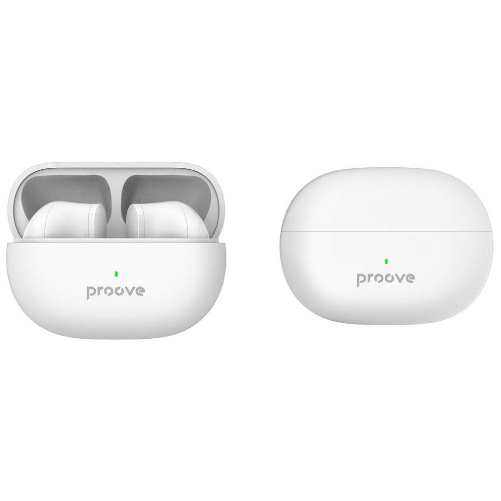 Беспроводные наушники Proove Mainstream Mini TWS peach (TWMM00010014) Персиковый на картинке №3