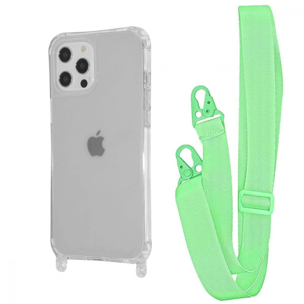 Чехол WAVE Clear Case with Strap iPhone 12 Pro Max - фото 9